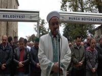 Bursa'da gıyabi cenaze namazı kılındı