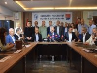 CHP Bursa'dan 'tezkere' tepkisi