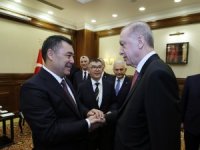 Erdoğan, Caparov ile görüştü