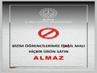 Bursa İl Milli Eğitim'den boykot