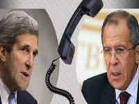Lavrov ve Kerry telefonla görüştü