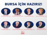 CHP Bursa’da 8 İlçenin adayı açıklandı