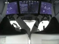 AX-3 uzay aracı içeriden görüntülendi