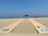 Yalova'da engellilere özel plaj yapılıyor
