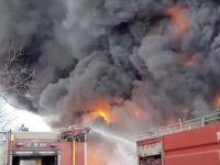 Gebze'de büyük fabrika yangını