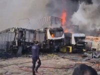 6 otobüs alev alev yandı
