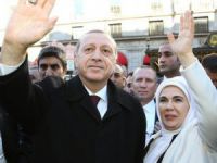 Erdoğan'a Washington'da coşkulu karşılama