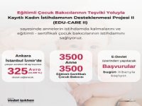 Çalışan annelere 325 euro destek