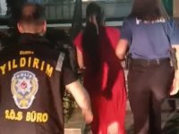 Azılı suç makinası kadın, Bursa'da yakalandı