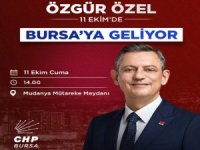 Özgür Özel Bursa’ya geliyor