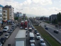 Bursa'da trafik felç!
