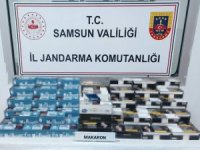 28 bin bandrolsüz makaron ele geçirildi