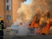 Alevlere teslim olan TOFAŞ hurdaya döndü