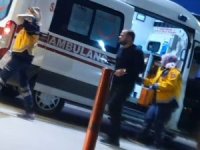 Köpeğe çarpıp tarlaya uçtu
