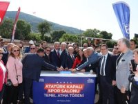 Atatürk Spor Salonu’nun temeli törenle atıldı