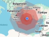 Marmaris açıklarında deprem