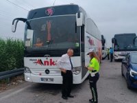 Bursa'da yolcu otobüslerine sıkı denetim