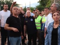 Başkan Bozbey yangın bölgesinde
