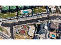 Gemlik'te yol yapımı sürüyor