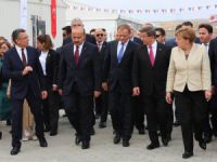 Merkel, Gaziantep'e geldi