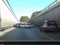 Alkollü sürücü trafiği böyle birbirine kattı