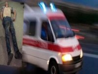 Seyir halindeki kamyonetin kasasından düştü