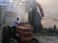 Nilüfer’de şaloma kıvılcımı fabrikayı yaktı