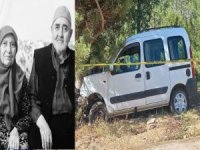 Ağaca çarpan kamyonette can verdiler