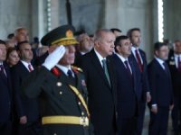 Devlet erkanı Anıtkabir’de