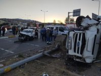 Fındık işçilerini taşıyan minibüs kaza yaptı!