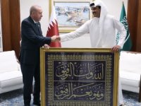 Erdoğan, Katar Emiri El Sani ile görüştü