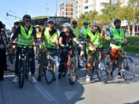 Daha sağlıklı Bursa için pedal çevirdiler