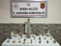 Bursa’da tarihi eser operasyonu!