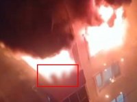 Bursa'daki yangın faciasında dehşete düşüren görüntüler