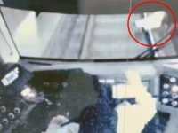 Bursaray'daki mucize kurtuluş kamerada!