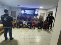 Bursa’da ruhsatsız iş yerinde 33 yabancı uyruklu yakalandı