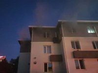 Bursa'da sağlık müdürlüğünde korkutan yangın