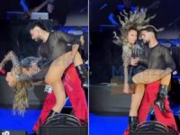 Hadise Bursa sahnesinde sınırları zorladı