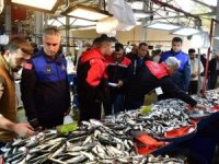 Yenişehir’de balık pazarı’na sıkı denetim