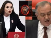 MHP'li vekilin sözlerine kızan Türkeş'in kızı, salonu terk etti