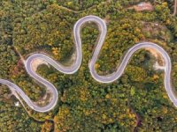 Bursa'da sonbahar cümbüşü başladı! Kıvrımlı yollar...