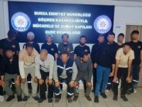 Bursa’da kaçak göçmen operasyonu