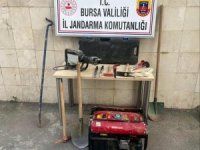 Bursa'da definecilere suçüstü