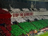 Galatasaray’dan Filistin koreografisi