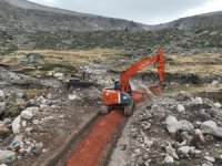 Uludağ’ın içme suyu hattı yenilendi