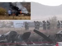 Acıya boğulduk! 20 askerimizin şehit düştüğü uçağın enkazından ilk görüntü