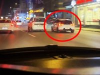 Bursa'da trafik magandaları kamerada