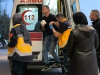 Bursa'da elini traktörün hidrolik sistemine kaptırdı