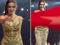 Ceren Arslan'ın Türk bayrağı almasına izin verilmedi