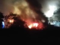 Bursa'da fabrika yangını! 1 kişi yaralandı